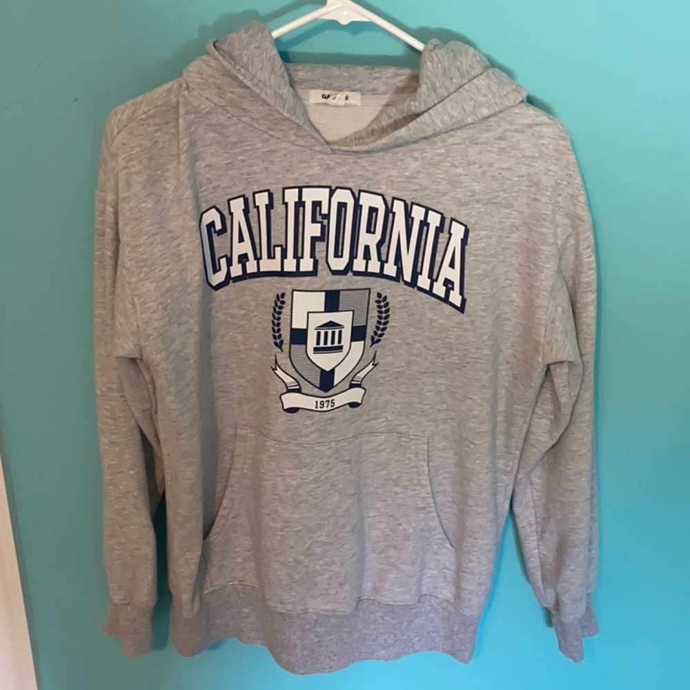 Garage California university grey hoodie